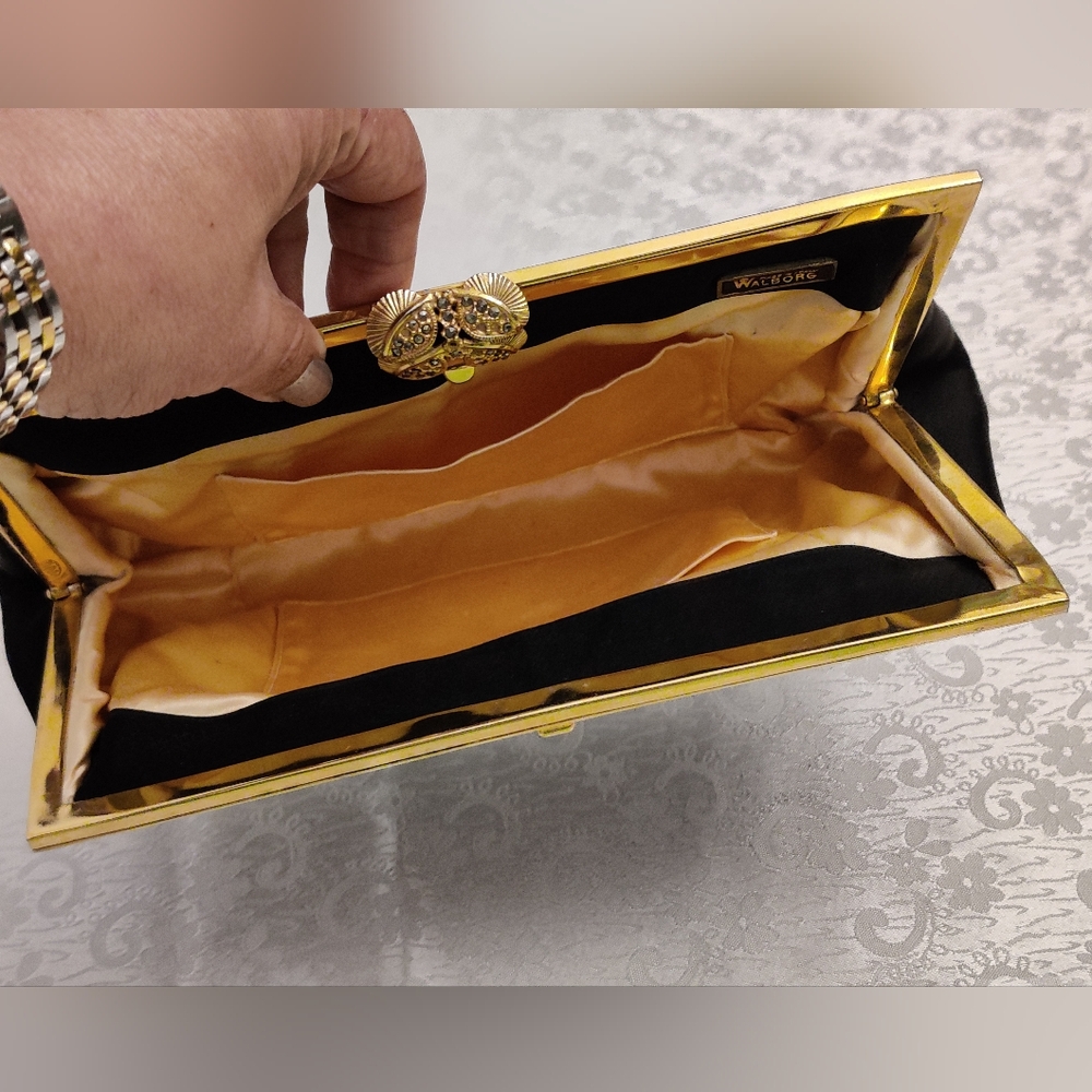 Vintage Rare Walborg Italy Depose Clutch Bag - Picture 7 of 16